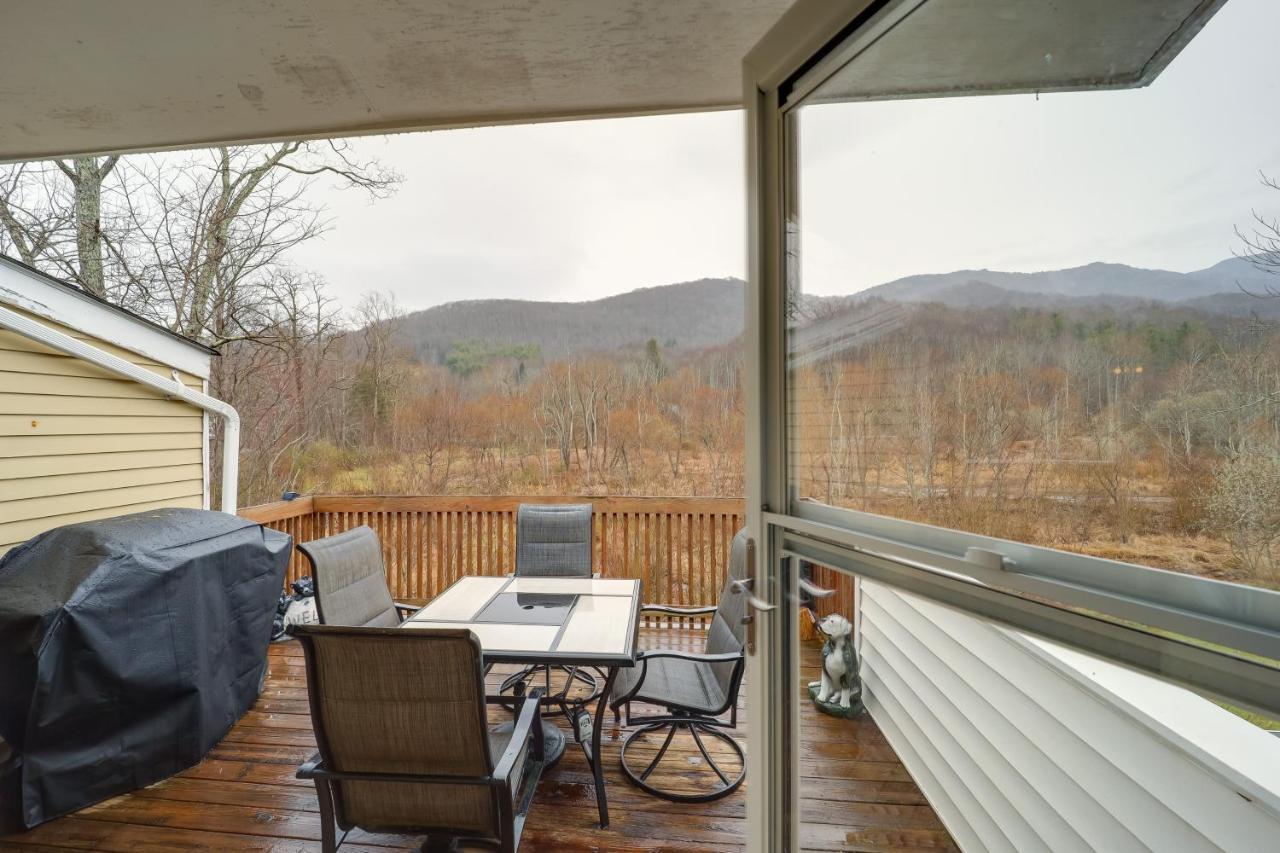 Cozy Banner Elk Condo With Fireplace And Lookout Deck! Esterno foto